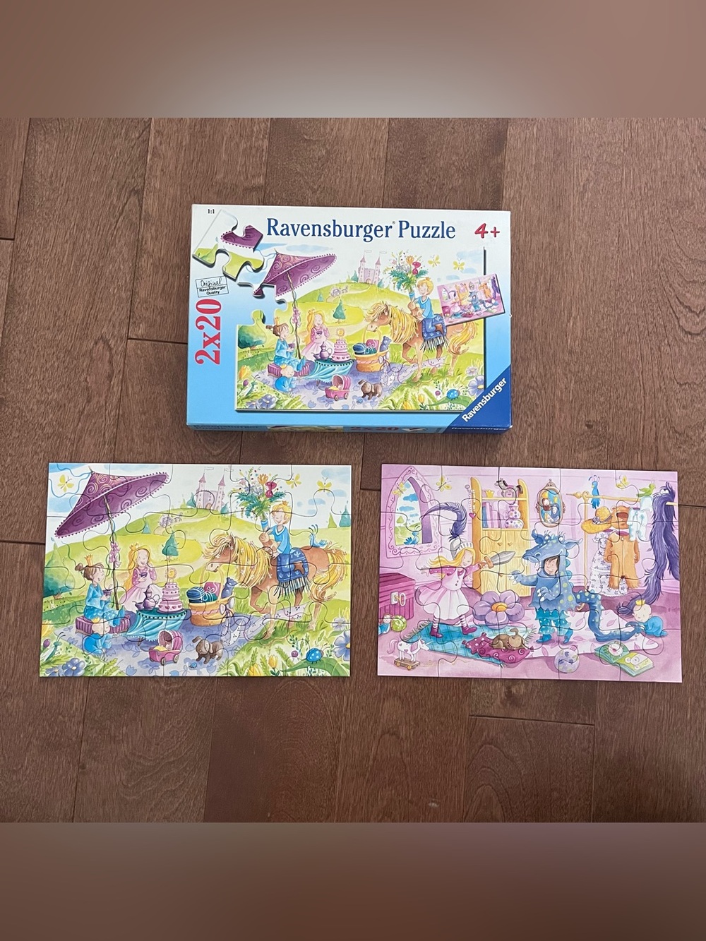 RAVENSBURGER Toddler kids puzzle 2x20 pieces